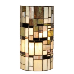 [5LL-9994] Wandlamp Tiffany 20x11x36 cm E14/max 2x40W