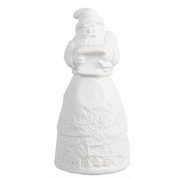 [6CE1749] Décoration de Noël père Noël avec LED Blanc Ø 5x11 cm