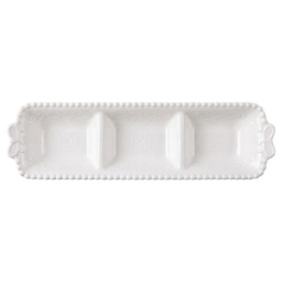 [6CE2483] Scodella Bianco 25x7x3 cm