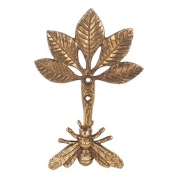 [6Y5898] Gancio Appendiabiti Color oro 10x6x14 cm
