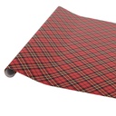 Geschenkpapier (3) Rot Braun 50x75 cm