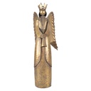 Decoration Angel Brown 20x16x52 cm