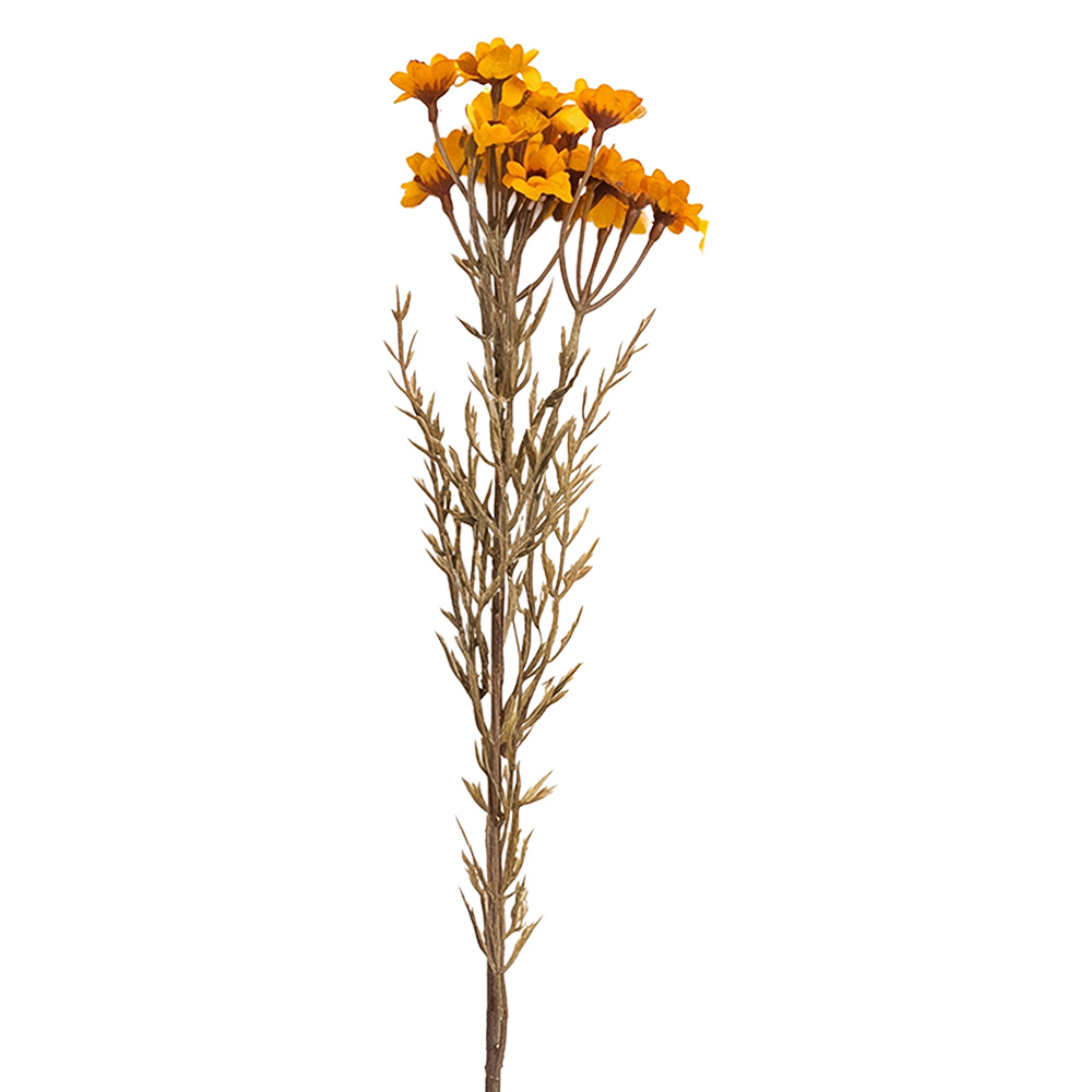 Decoratie tak met bloemen 77 cm