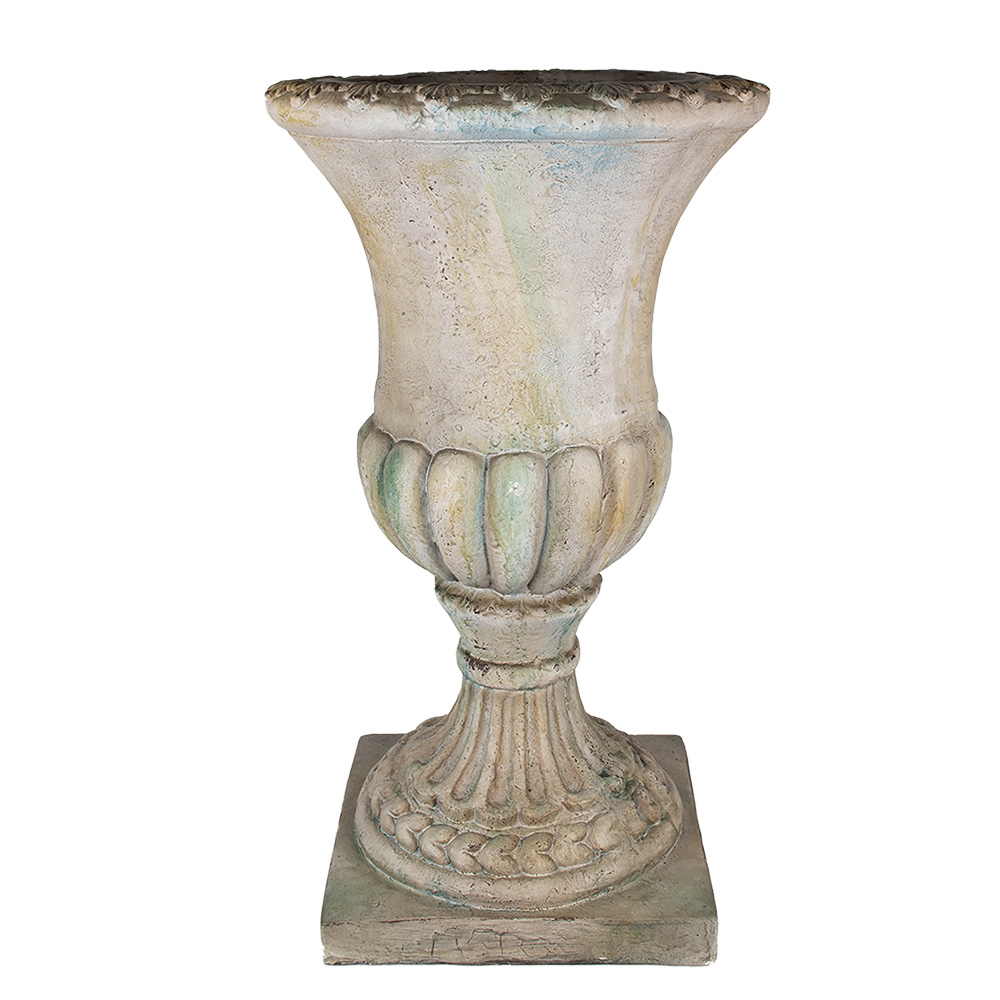 Decoratie bloempot 44x44x75 cm