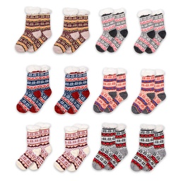 [JZSKSET0002] Sokken one size multi set van 12 paar