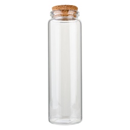 [6GL4912L] Vorratsdose mit Deckel Transparent Ø 4x15 cm
