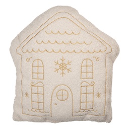 [KG035.008] Cuscini da Divano Bianco Beige 45x40x10 cm