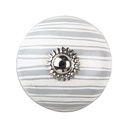 Doorknob White Ø 4x4 cm / S3 cm