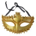 Masque Couleur or 18x10x10 cm