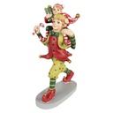 Decoration elf Red 12x9x19 cm