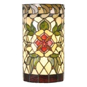 Applique Tiffany Vert, Rouge 20x11x36 cm E14/max 2x40W