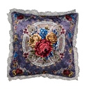 Federe Cuscini Viola Beige 55x55 cm