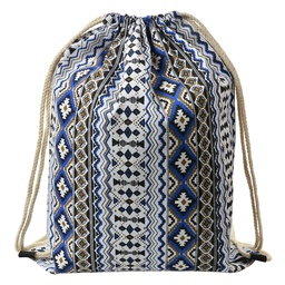 [JZBG0308] Sac Blanc Bleu 34x1x43 cm