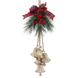 [6Y6033] Decoratie hanger bellen 20x20x77 cm