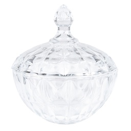 [6GL4205] Schale mit Deckel Transparent Ø 16x19 cm