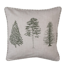 [NPT21] Housse de coussin Beige Vert 40x40 cm