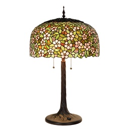 [5LL-6349] Lampe de table Tiffany Multicouleur Ø 46x72 cm E27/max 3x60W