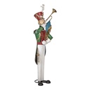 Decoration Nutcracker White Green 65x71x218 cm