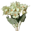 Decorative Artificial Branch with flowers Green 16x12x30 cm