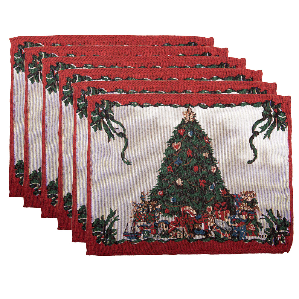 Placemat sets (6) 33x45 cm