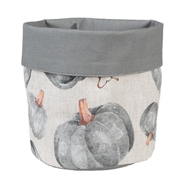 [CSP50] Cestino portapane Grigio Beige Ø 15x16 cm