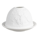 Porte-lampes Blanc Ø 12x8 cm