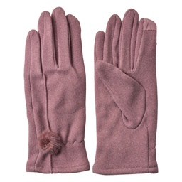[JZGL0110PA] Winter Gloves Purple 9x23 cm