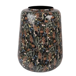 [65886] Vase décoratif Noir Vert Ø 31x40 cm