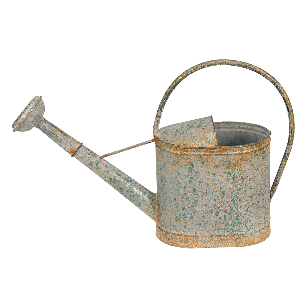 Deko Gießkanne Grau 50x16x33 cm