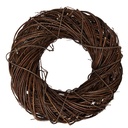 Decoration Garland Brown Ø 40x10 cm