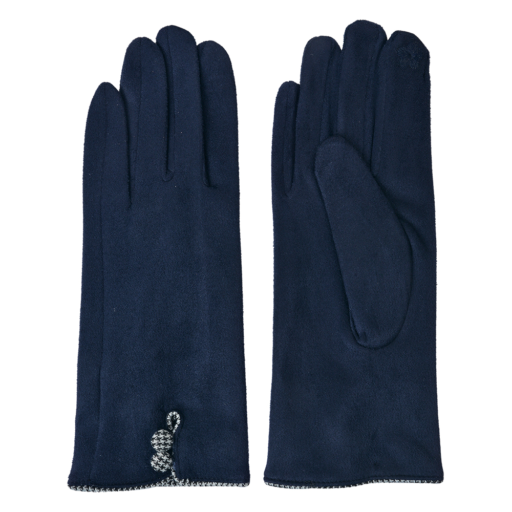 Gants d'hiver Bleu 8x24 cm