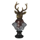 Decoratie hert 10x9x23 cm