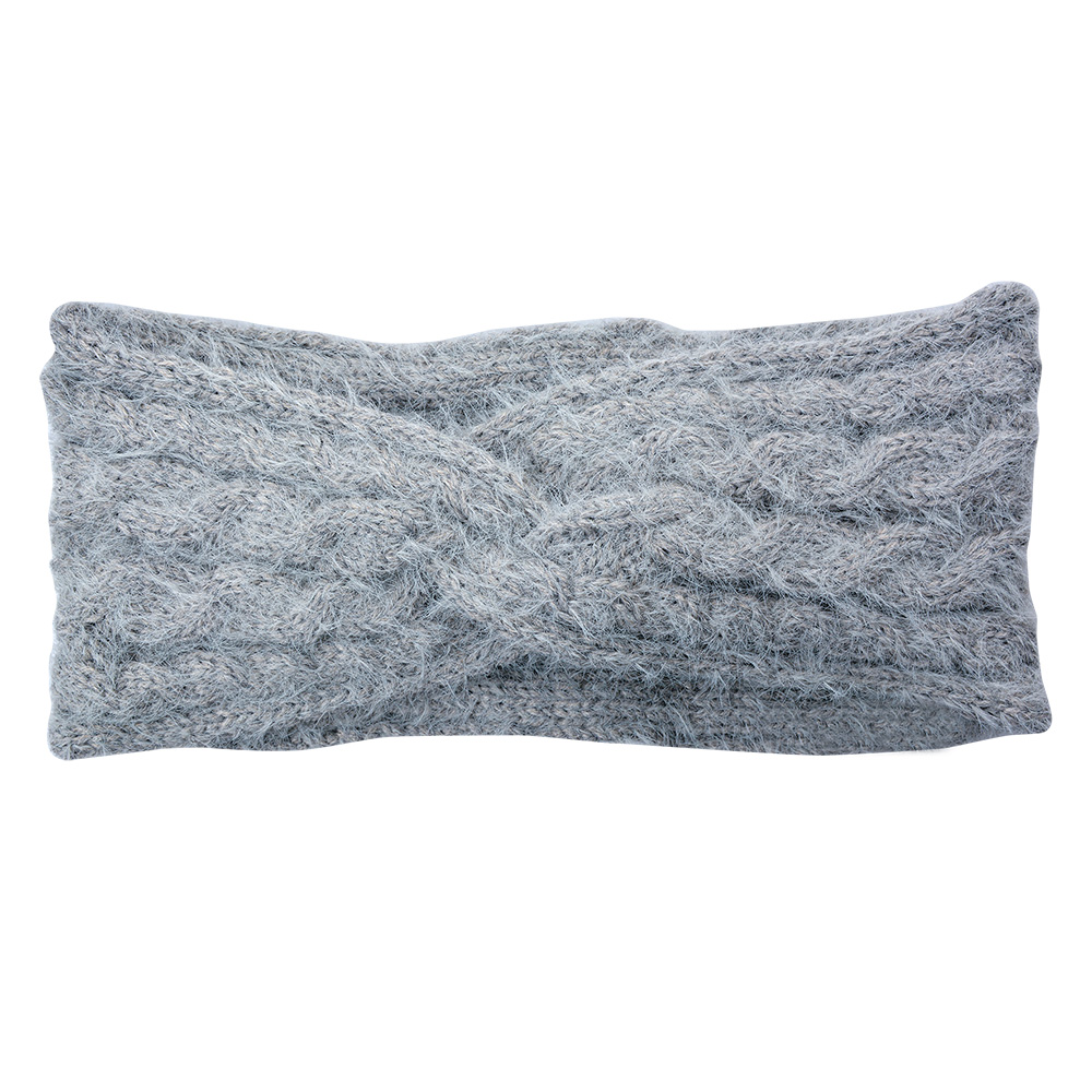 Fascia per capelli 10x22 cm Grigio