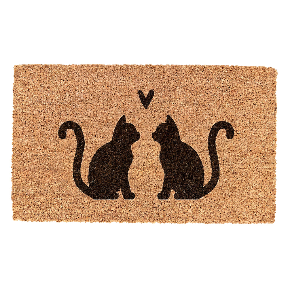 Zerbino Marrone Nero 75x45x1 cm