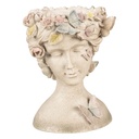 Pot de fleurs d'intérieur Gris 20x18x26 cm