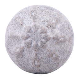 [63823] Pomello per Porta Grigio Bianco Ø 4x3 cm / S3 cm