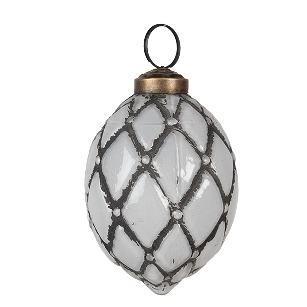 Kerstbal Ø 6x8 cm