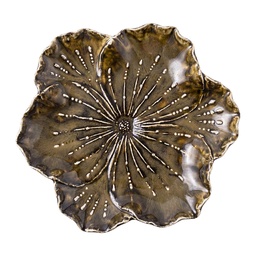 [6CE2500] Decoratie schaaltje bloem Ø 17x4 cm