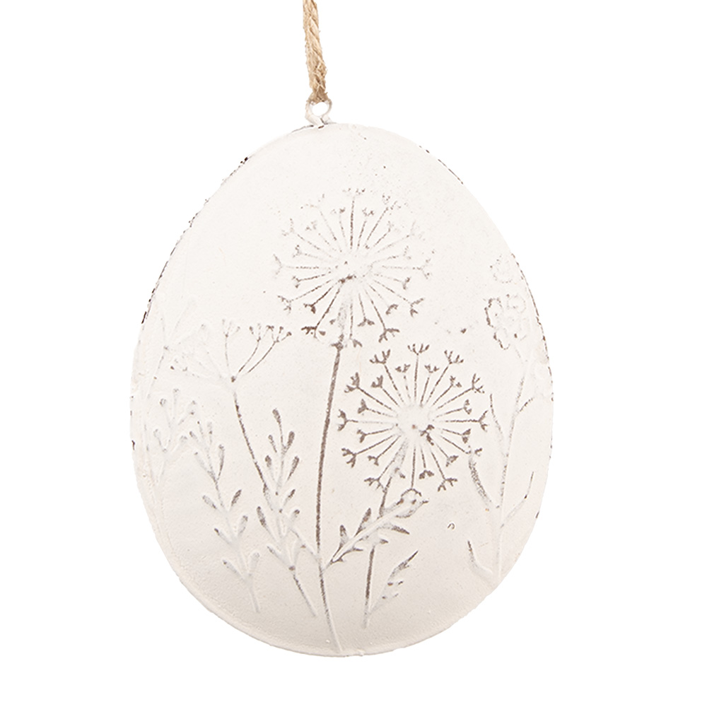 Decoratie hanger ei 10x2x8 cm