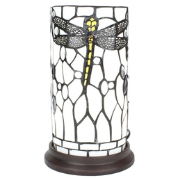 [5LL-6302] Tafellamp Tiffany Ø 15x26 cm E14/max 1x40W