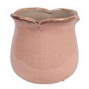 Decoratie bloempot Ø 16x15 cm