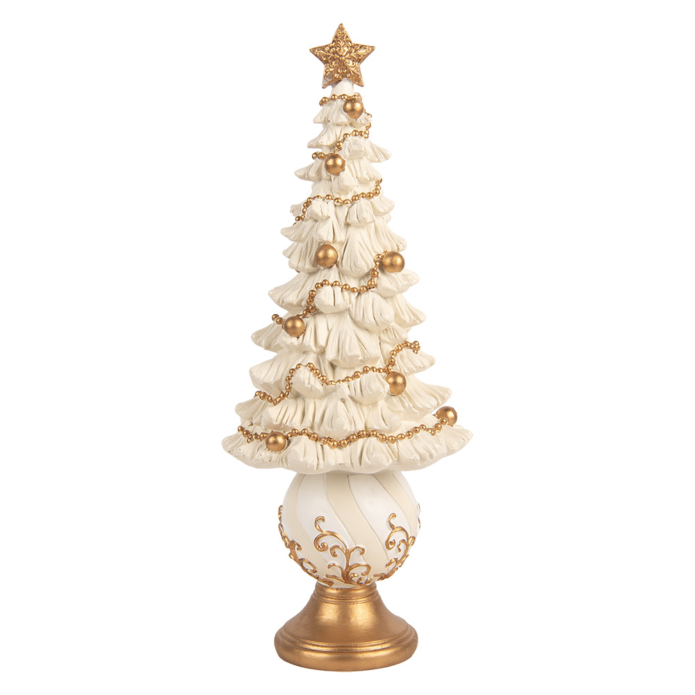 Decoratie kerstboom Ø 13x32 cm
