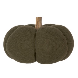 [65396] Decorazione Zucca Verde Ø 20x14 cm