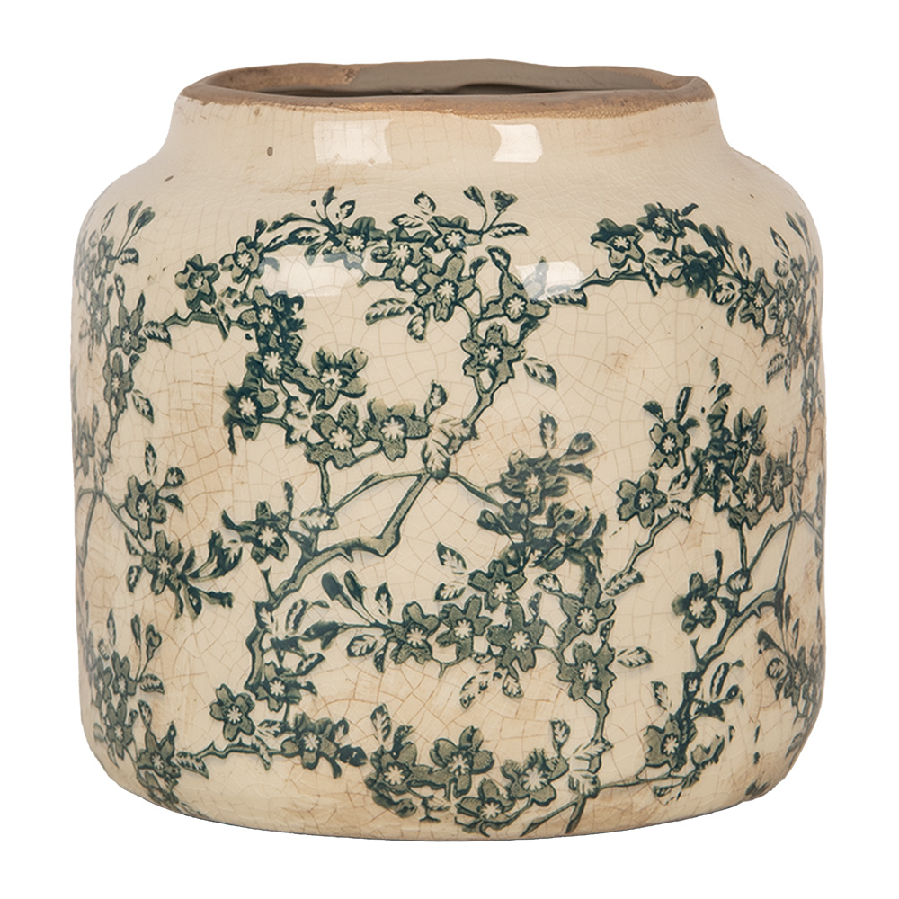 Decoratie bloempot Ø 15x14 cm