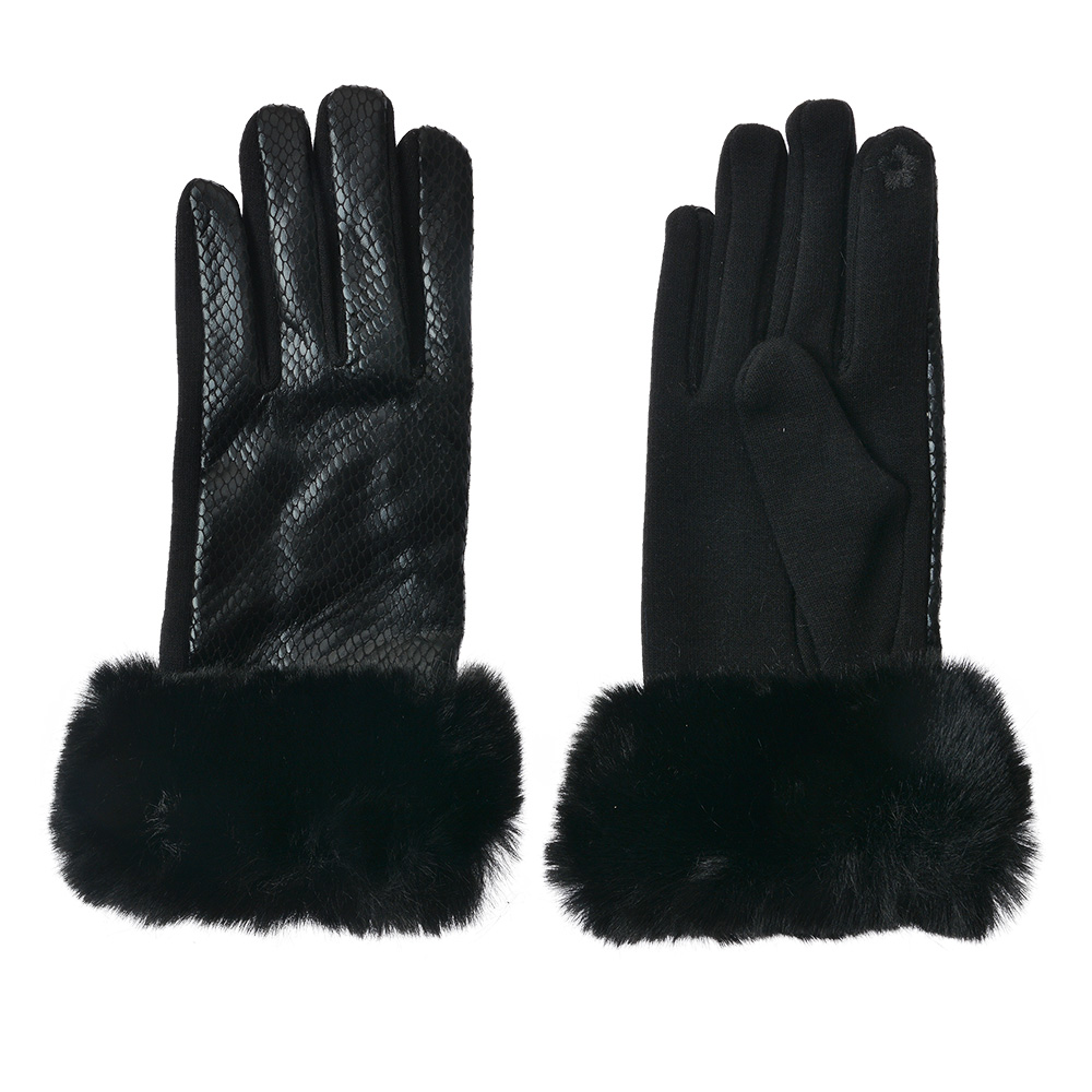 Gants d'hiver Noir 14x23 cm