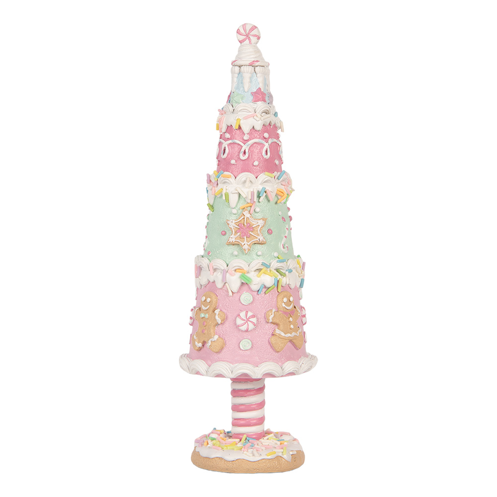 Decoratie kerstboom Ø 8x26 cm