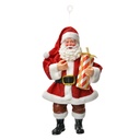 Christmas Decoration Hanger Santa Claus Red White 10x6x17 cm