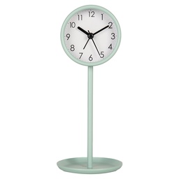 [6GBAC0001GR] Alarm Clock Analog Green Ø 9x21 cm / 1xAA