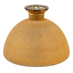 [6GL3576] Vasi Decorativi Oro Ø 17x14 cm