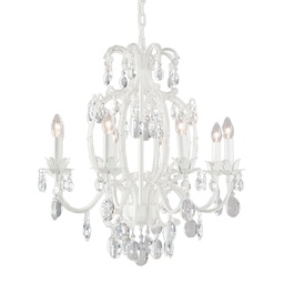 [5LL-CR94] Lustre Transparent Ø 70x70 cm E14/max 8x40W